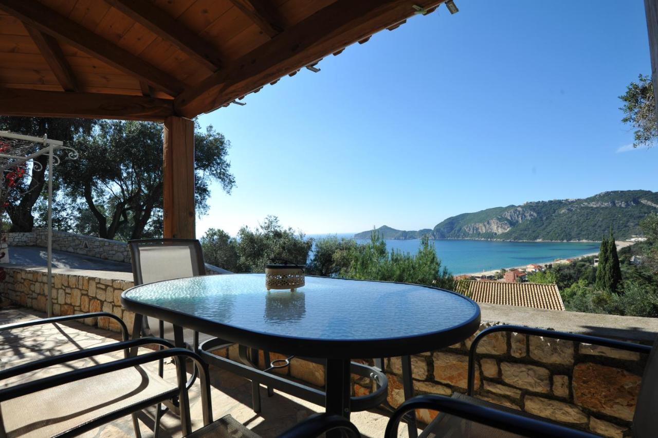 Villa Theodora View Apartments Zeys Agios Georgios Pagon Exteriör bild