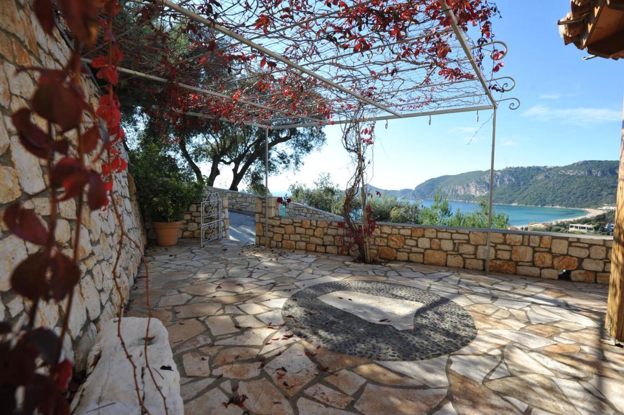 Villa Theodora View Apartments Zeys Agios Georgios Pagon Exteriör bild